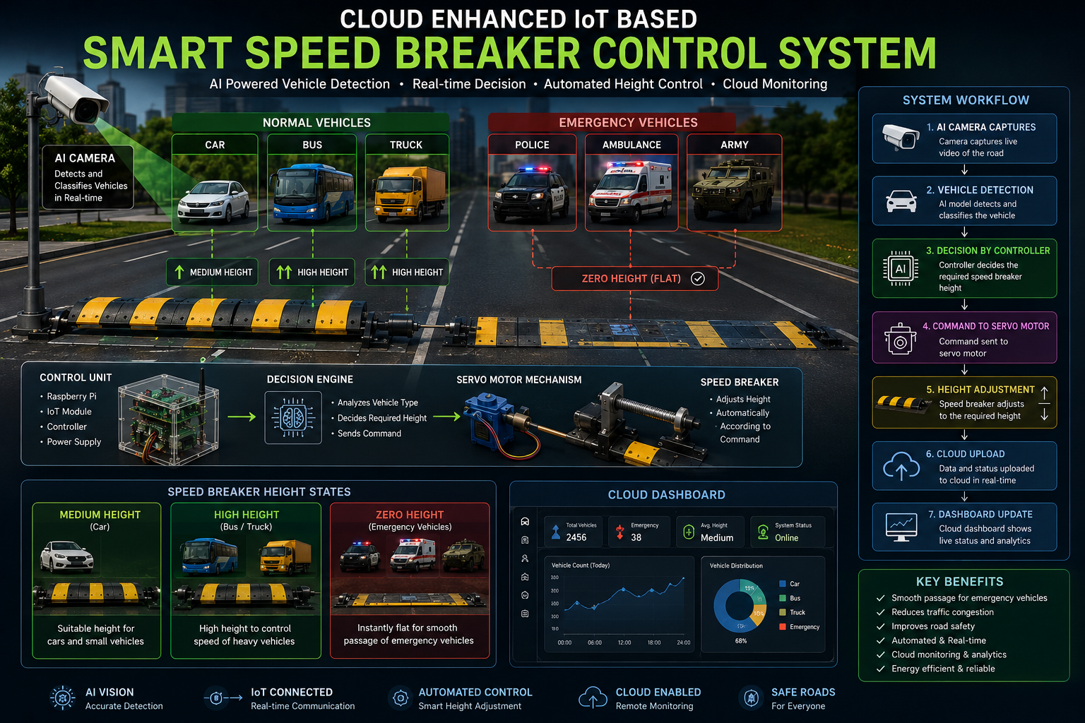 Cloud-Enhanced IoT Smart Speed Breaker cover